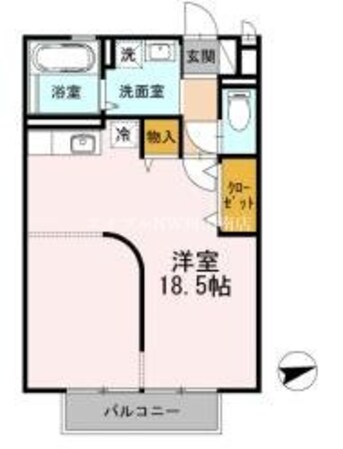 備前西市駅 徒歩13分 2階の物件間取画像